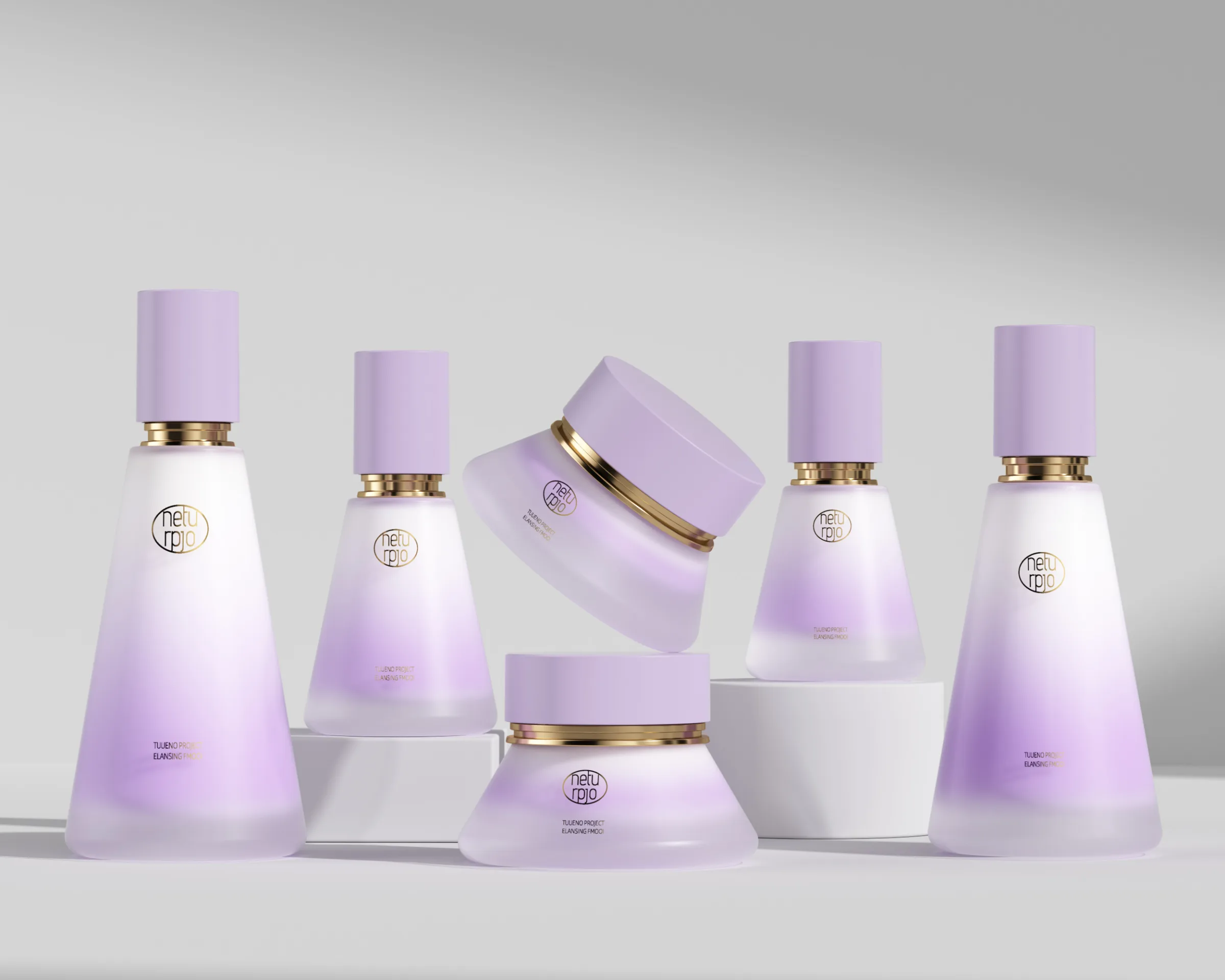Glass Bottle Set-- BW075 - Product Details 7