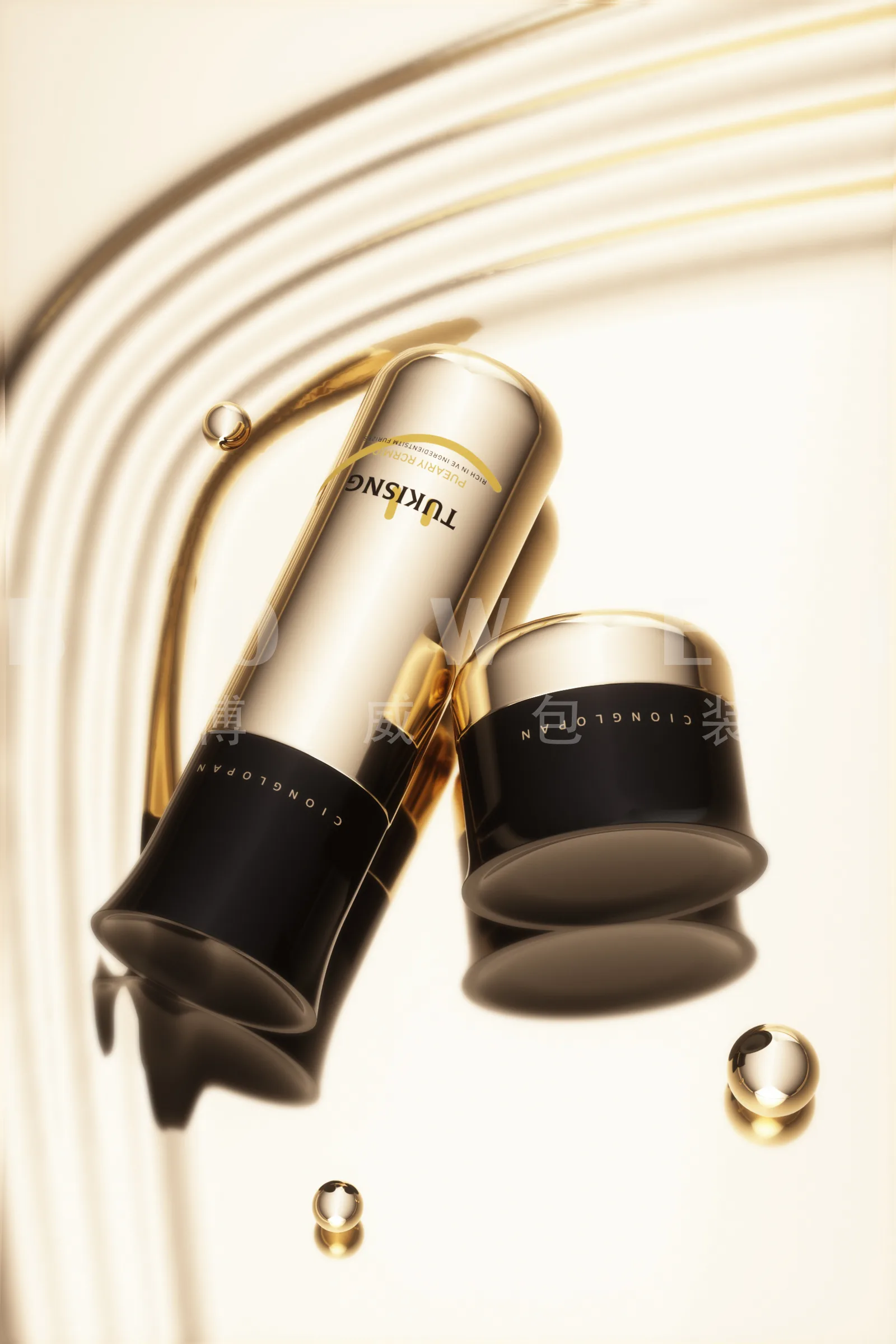 Glass Bottle Set-- BW092 - Product Details 2