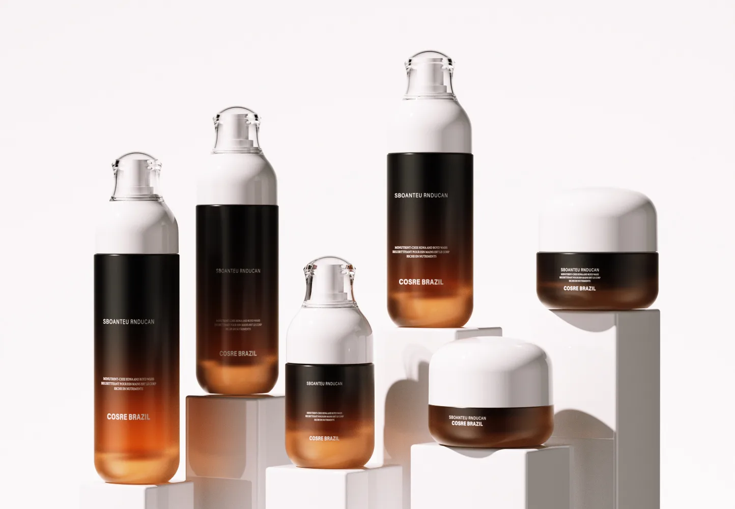 Glass Bottle Set-- BW089 - Product Details 2