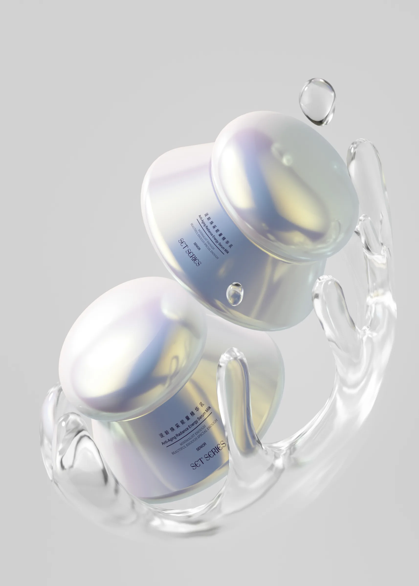 Glass Bottle Set-- BW076 - Product Details 2