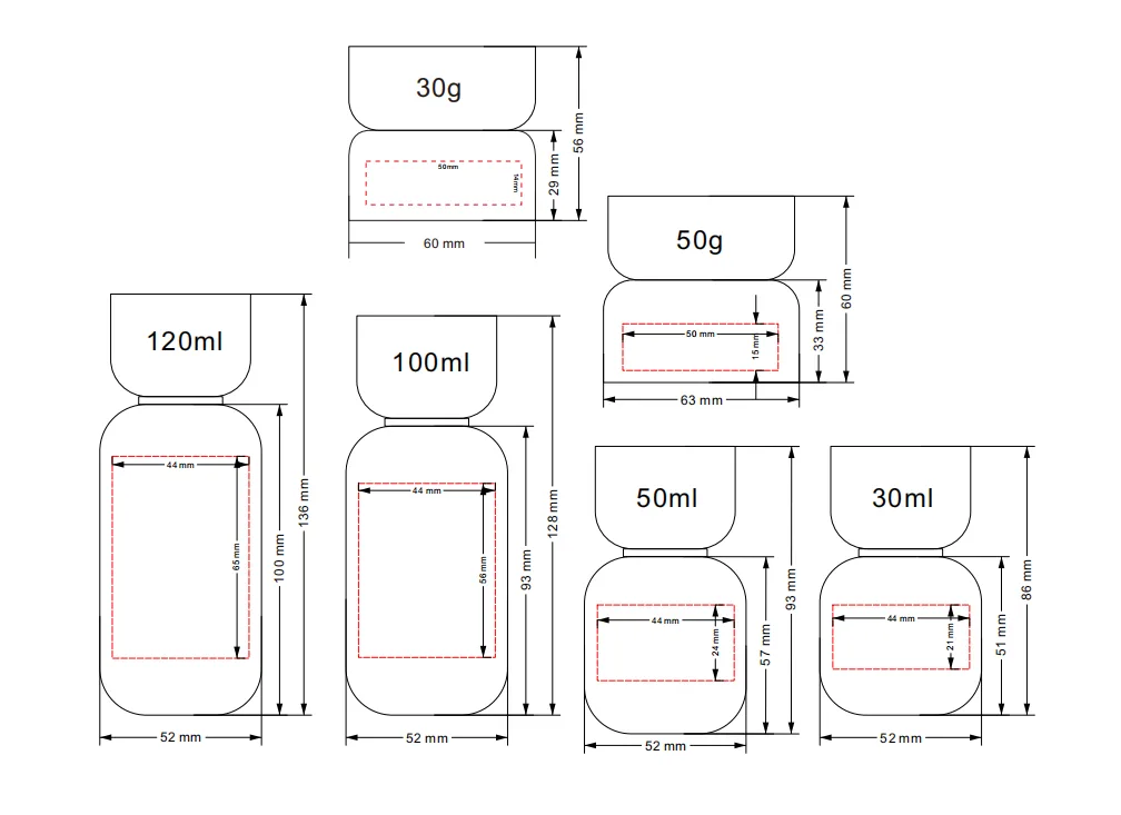 Glass Bottle Set-- BW100 - Product Details 4