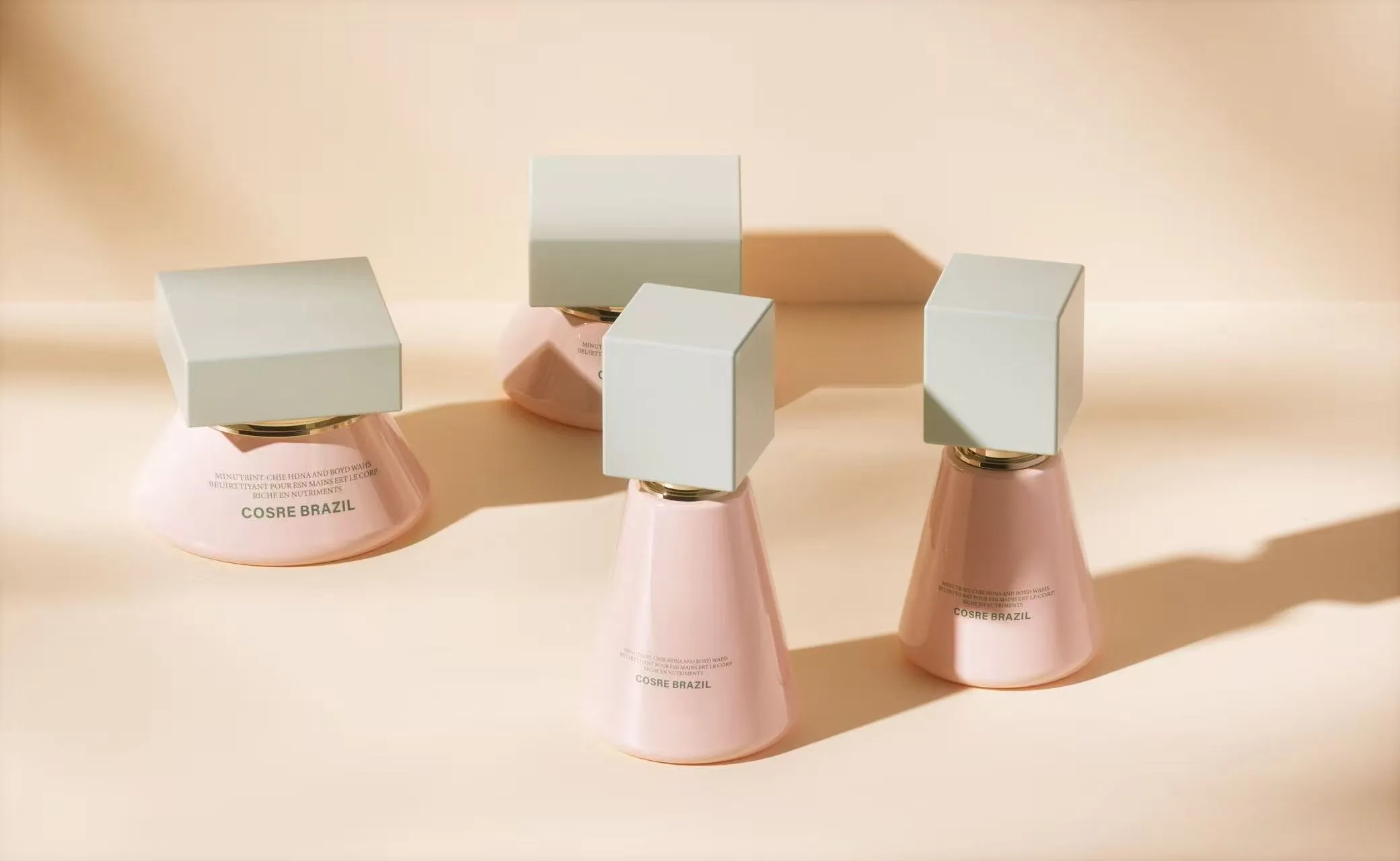 Glass skincare bottles act as a vital medium to showcase skincare products