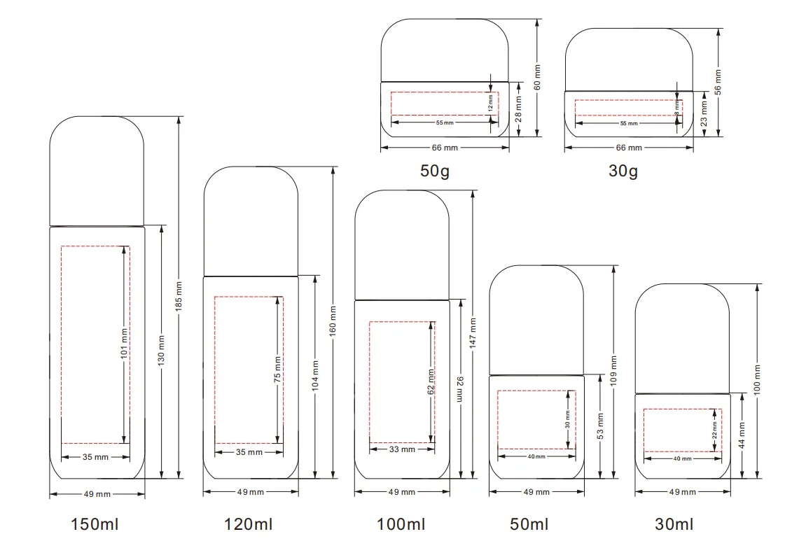 Glass Bottle Set-- BW090 - Product Details 5