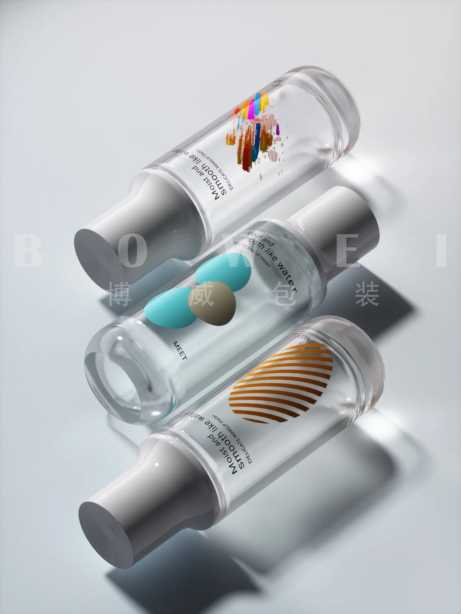 Glass Bottle Set-- BW094 - Product Details 3