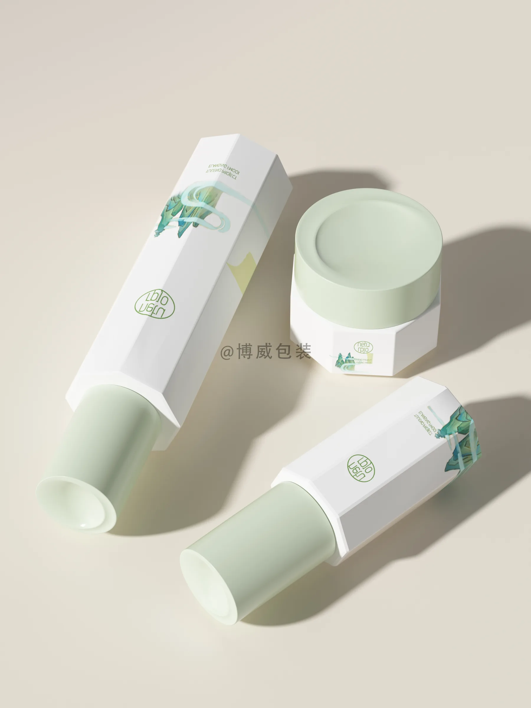 Glass Bottle Set-- BW034 - Product Details 3
