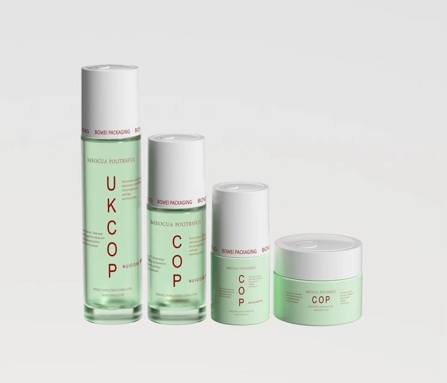 Glass Bottle Set-- BW056 - Product Details 2