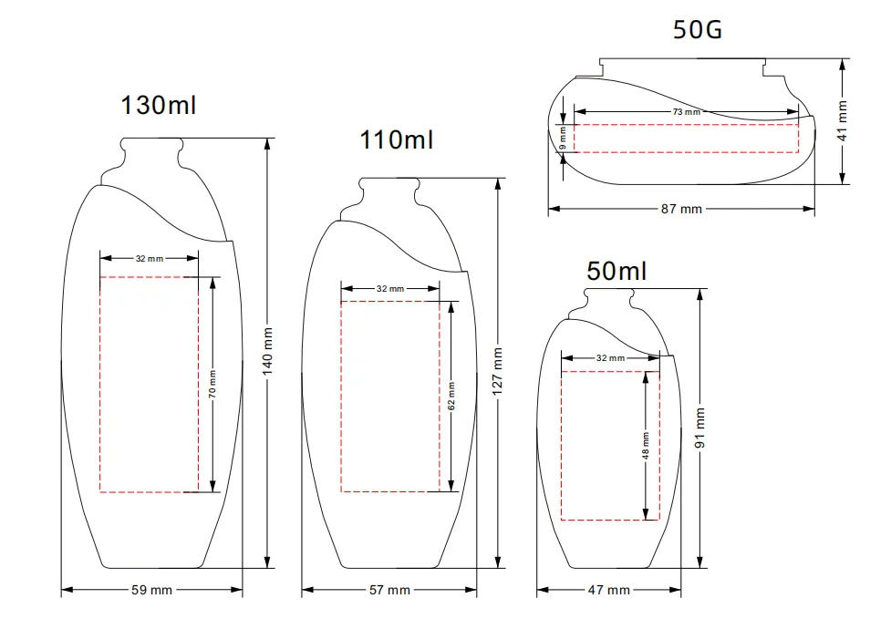 Glass Bottle Set-- BW030 - Product Details 9