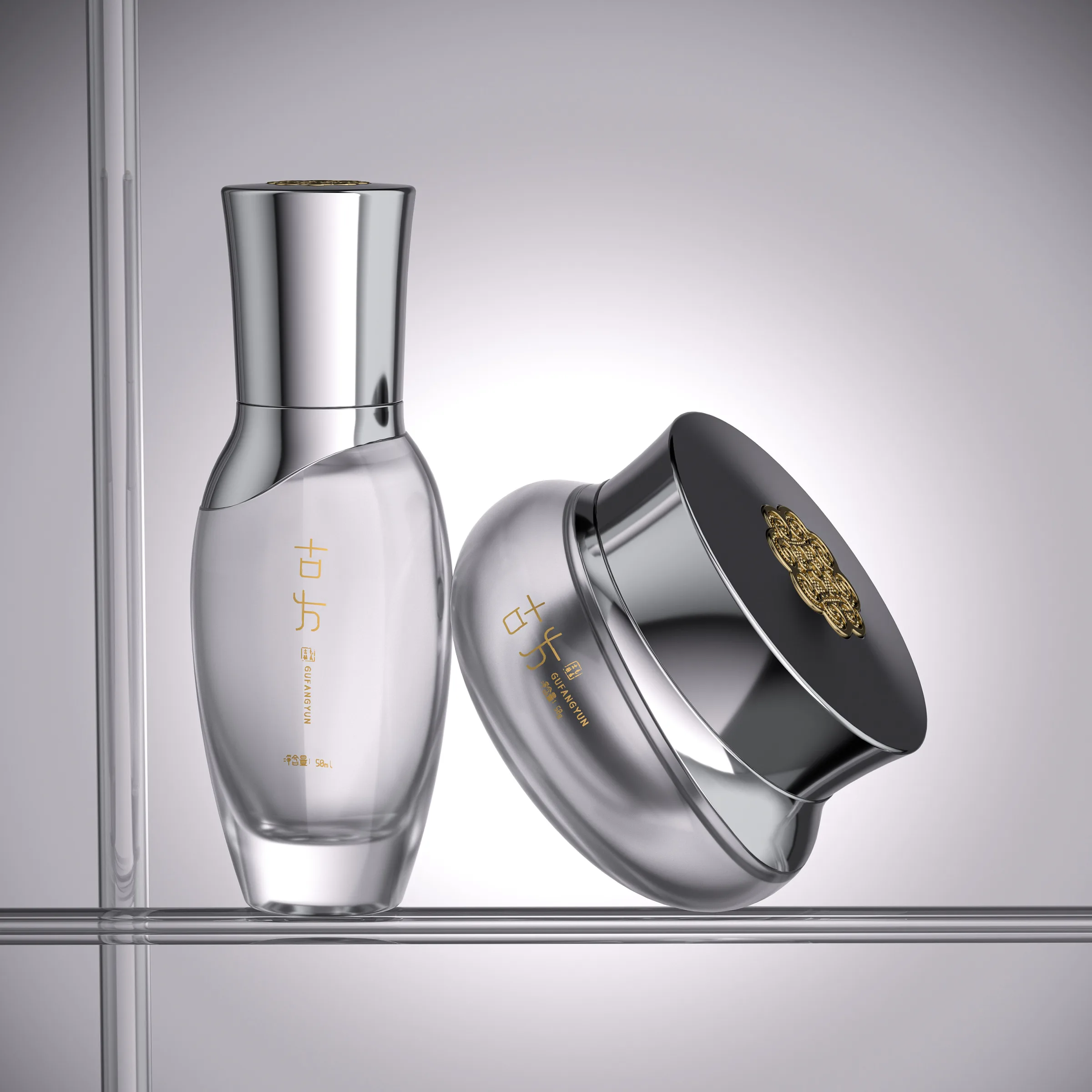 Glass Bottle Set-- BW030 - Product Details 6