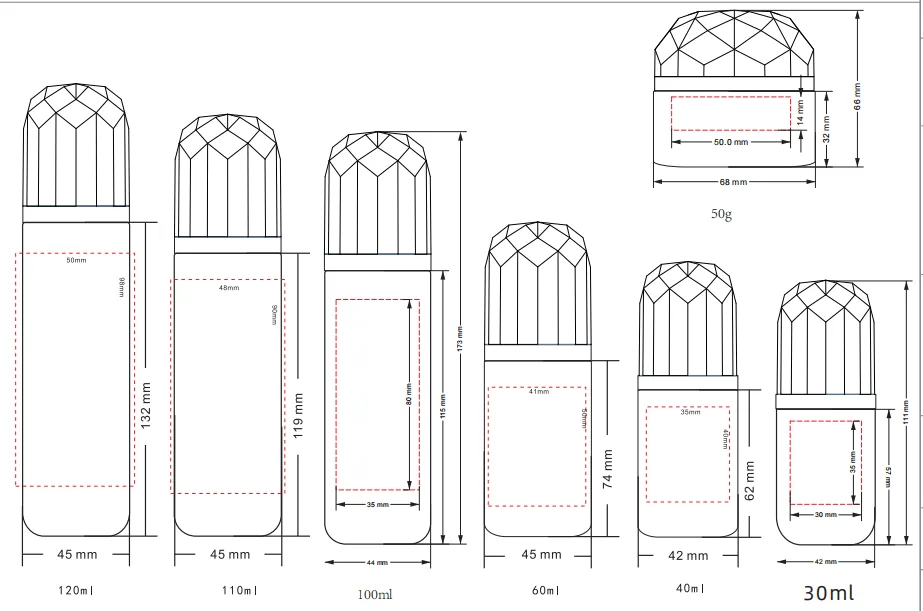 Glass Bottle Set-- BW020 - Product Details 13