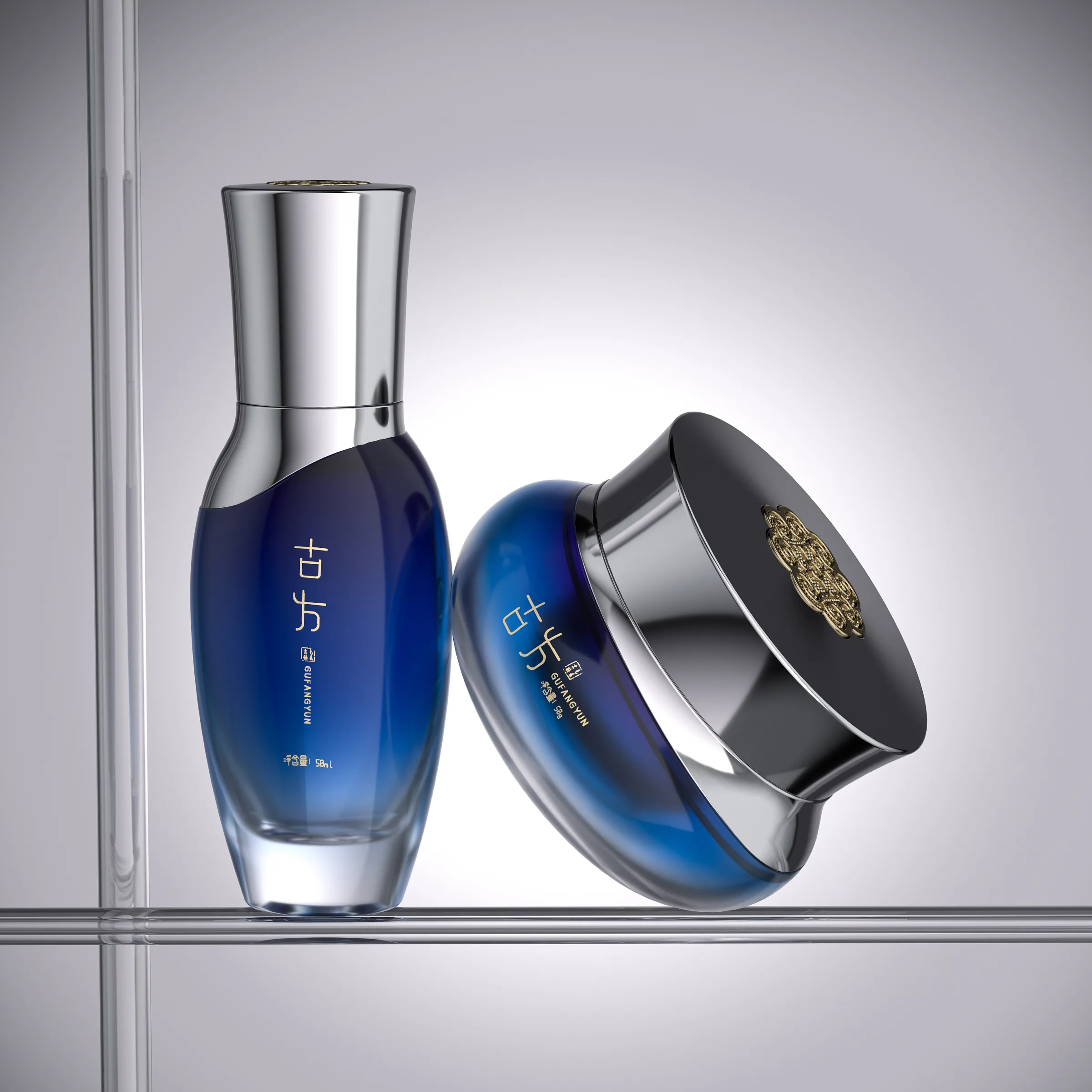 Glass Bottle Set-- BW030 - Product Details 2