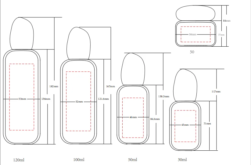Glass Bottle Set-- BW026 - Product Details 10