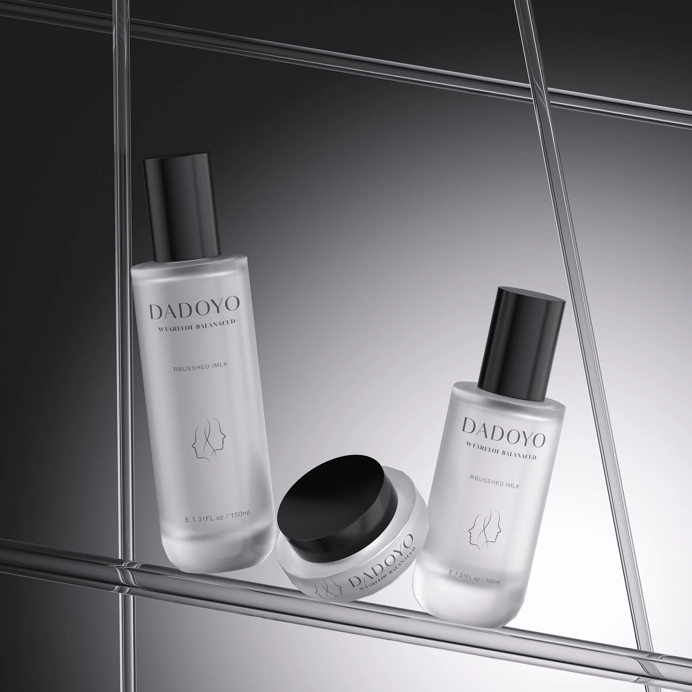 Glass Bottle Set-- BW068 - Product Details 8