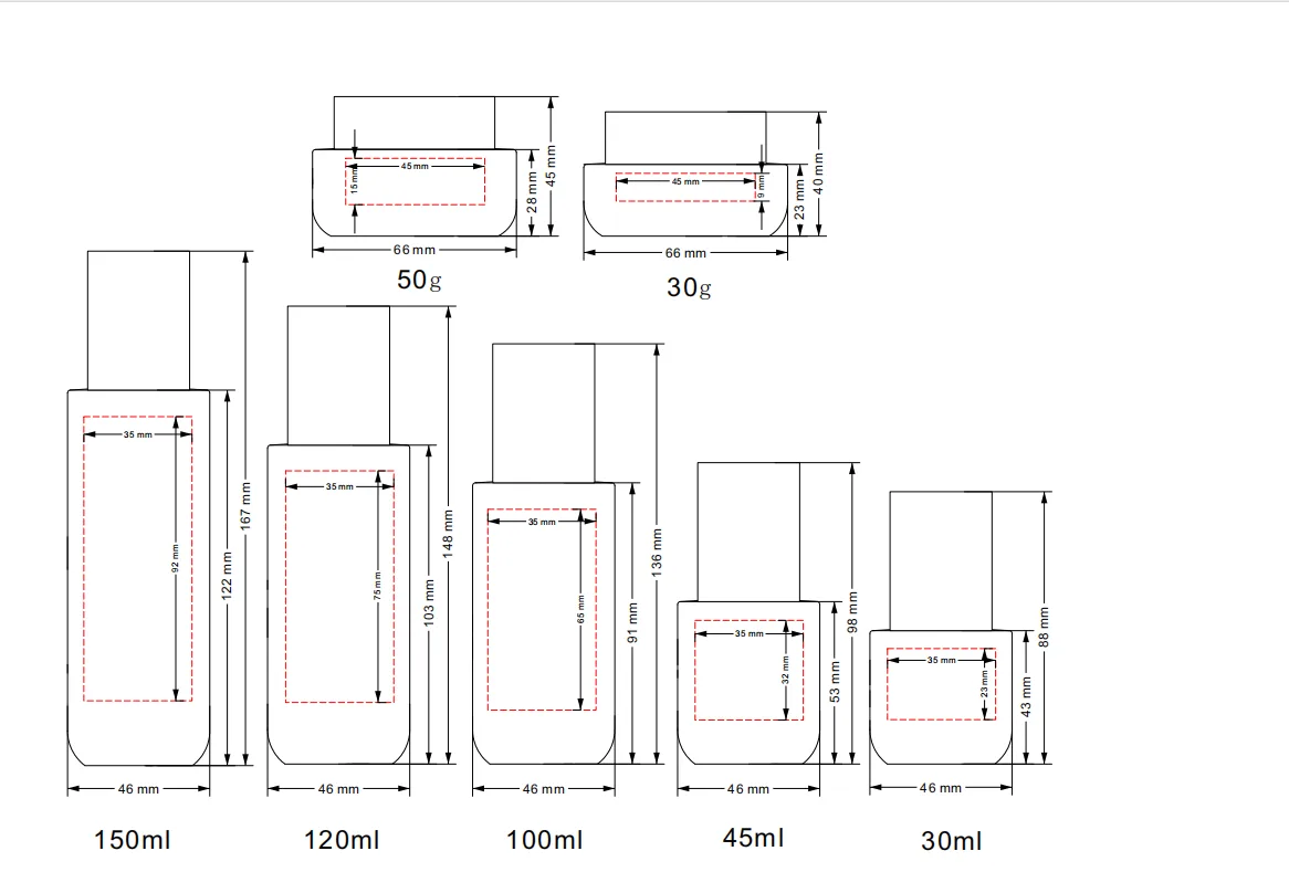 Glass Bottle Set-- BW068 - Product Details 10